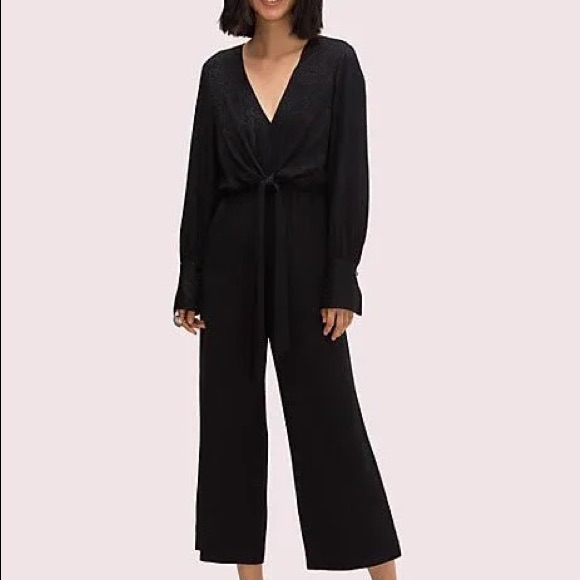 Kate Spade Tie Front Jumpsuit